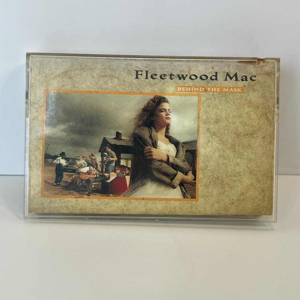 Fleetwood Mac Behind The Mask Cassette Tape 1990 Warner Bros 4-26111-4‎ Vintage
